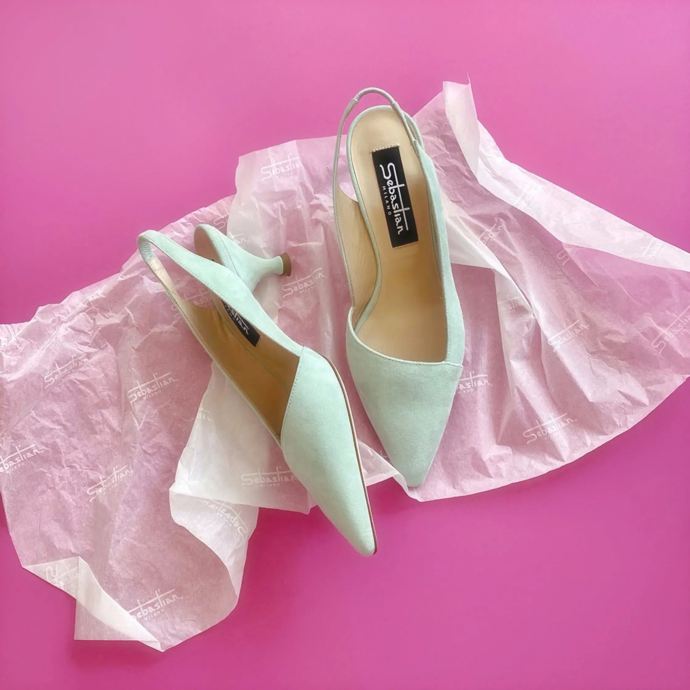 Product photography sandals neutral